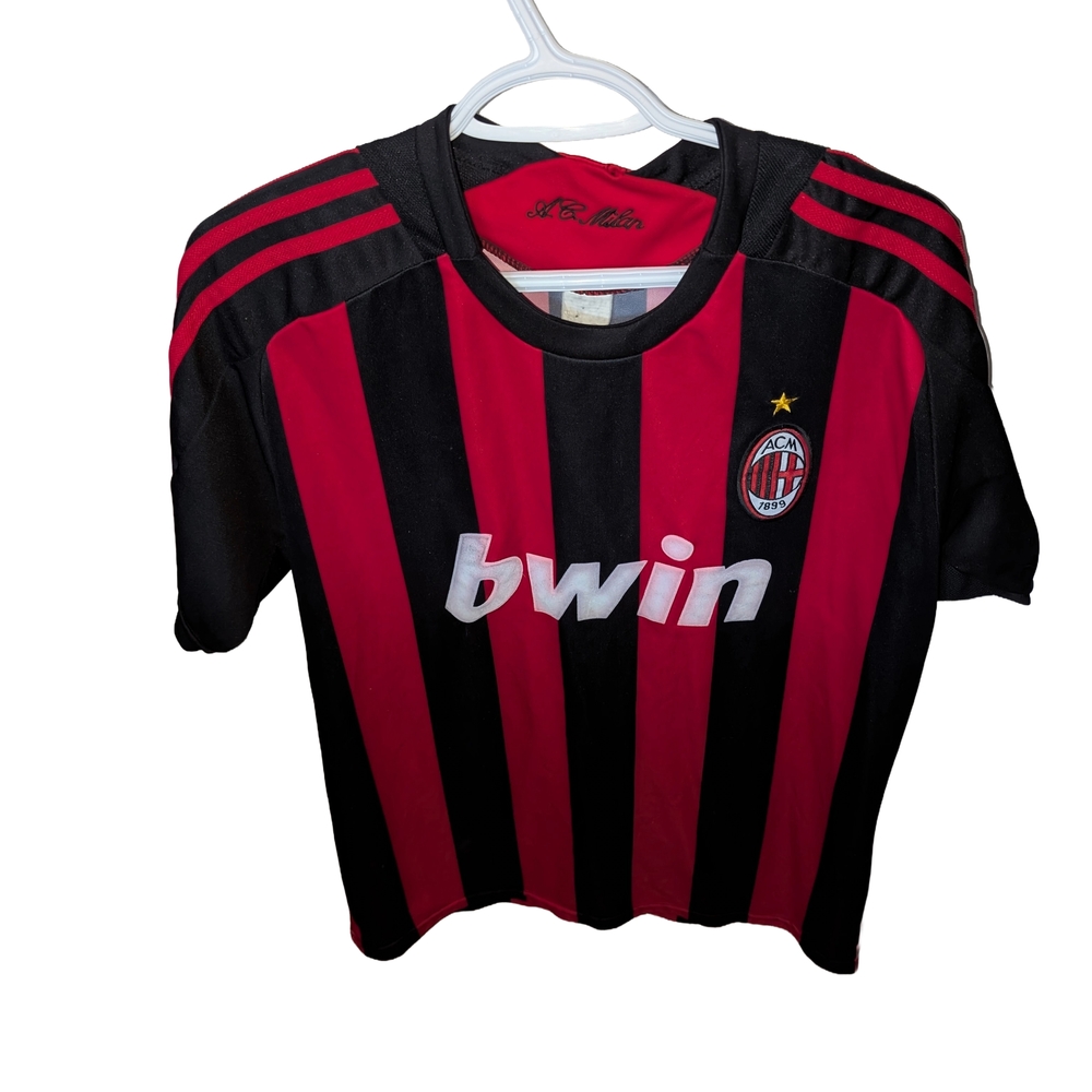 Men's Adidas AC Milan 2008-08 Home Jersey Size Large
